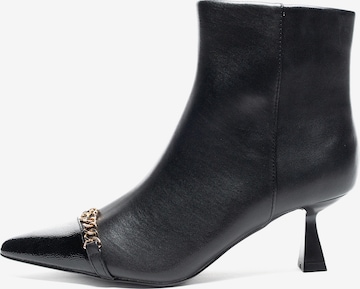 Bottines Gattinoni en noir : devant