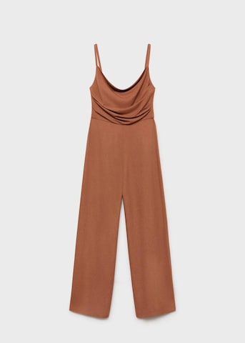 MANGO Jumpsuit 'Ricky' in Brown
