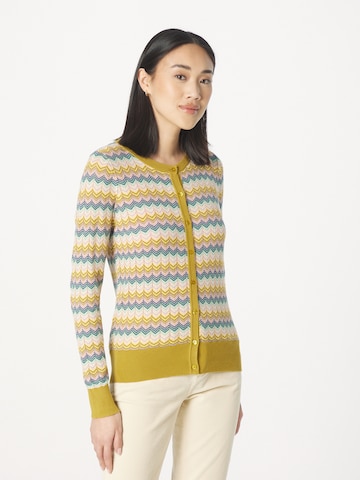 King Louie Knit Cardigan 'Lavigne' in Yellow: front