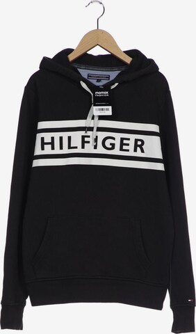 TOMMY HILFIGER Sweatshirt & Zip-Up Hoodie in S in Black: front