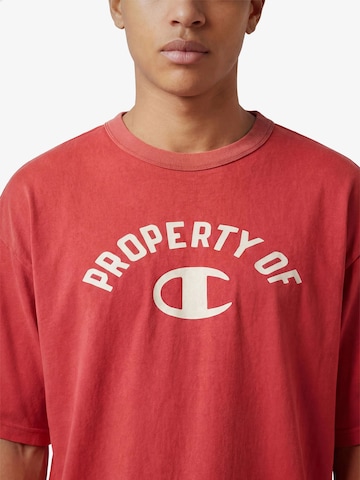 Maglietta di Champion Authentic Athletic Apparel in rosso
