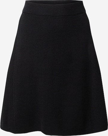 VILA Skirt 'Solta' in Black: front