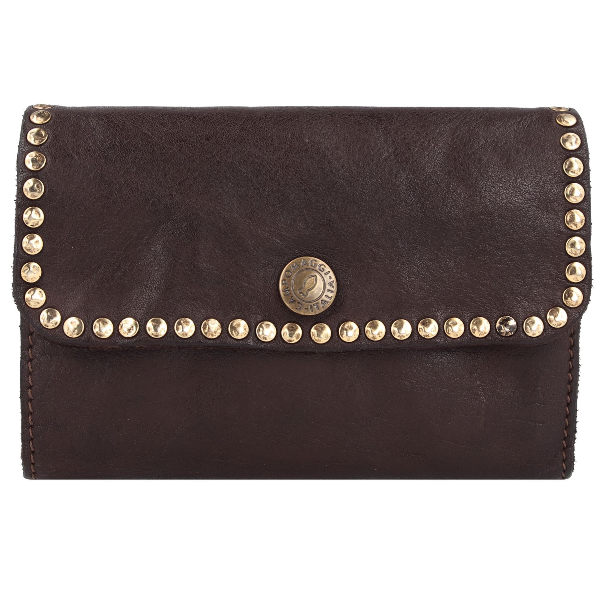 Campomaggi Portemonnaie in Braun: Vorderseite