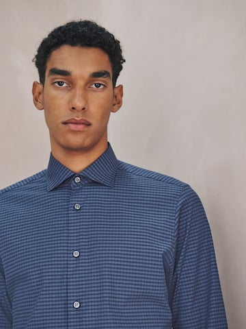 Next Slim fit Button Up Shirt in Blue