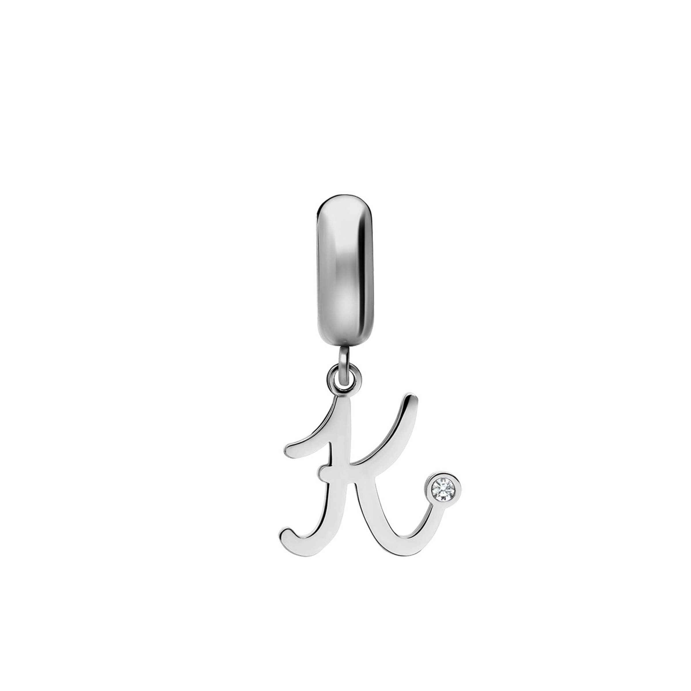 Lucardi Hangers in Zilver: voorkant