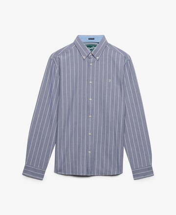 Superdry & Co Regular fit Button Up Shirt in Blue