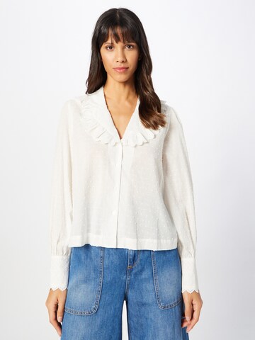 Atelier Rêve Blouse 'IRGABI' in White: front