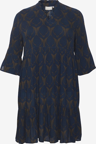 Robe 'Cami' KAFFE CURVE en bleu : devant