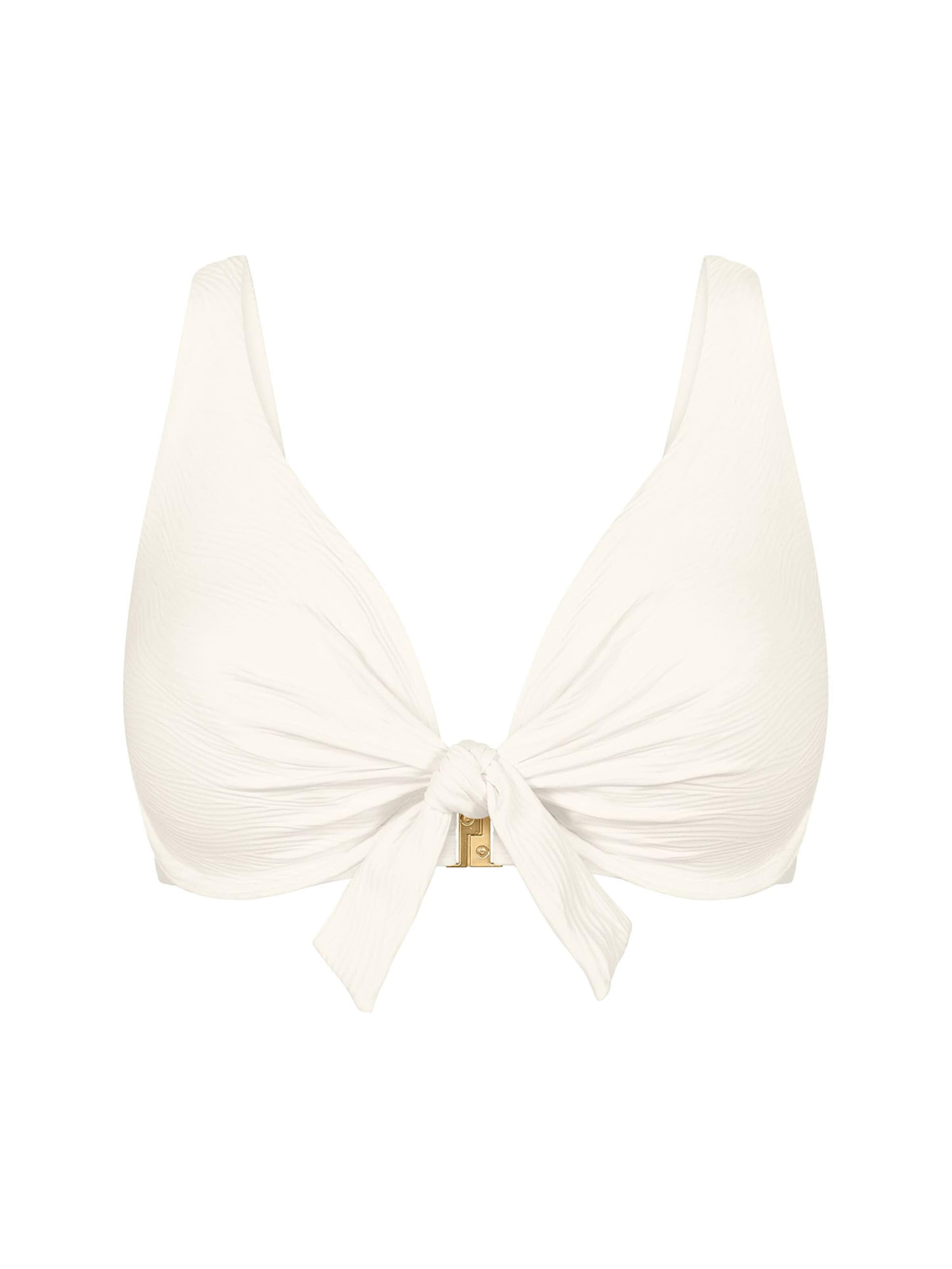 TRIUMPH Triangel Bügel-Bikini-Top ' Red Label Summer Dune ' in Beige: Vorderseite