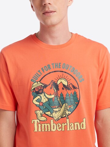TIMBERLAND Tričko 'Hike Out' – oranžová