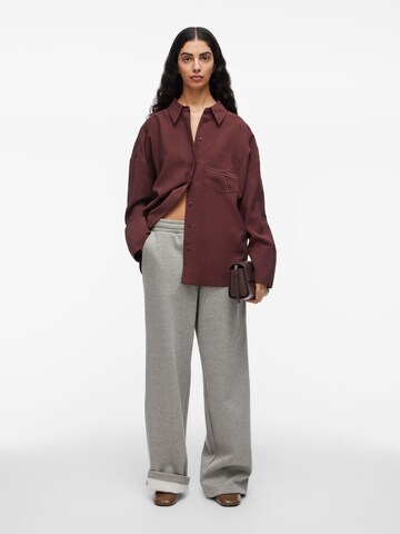 ROUGE EDIT Loosefit Bukser i grå