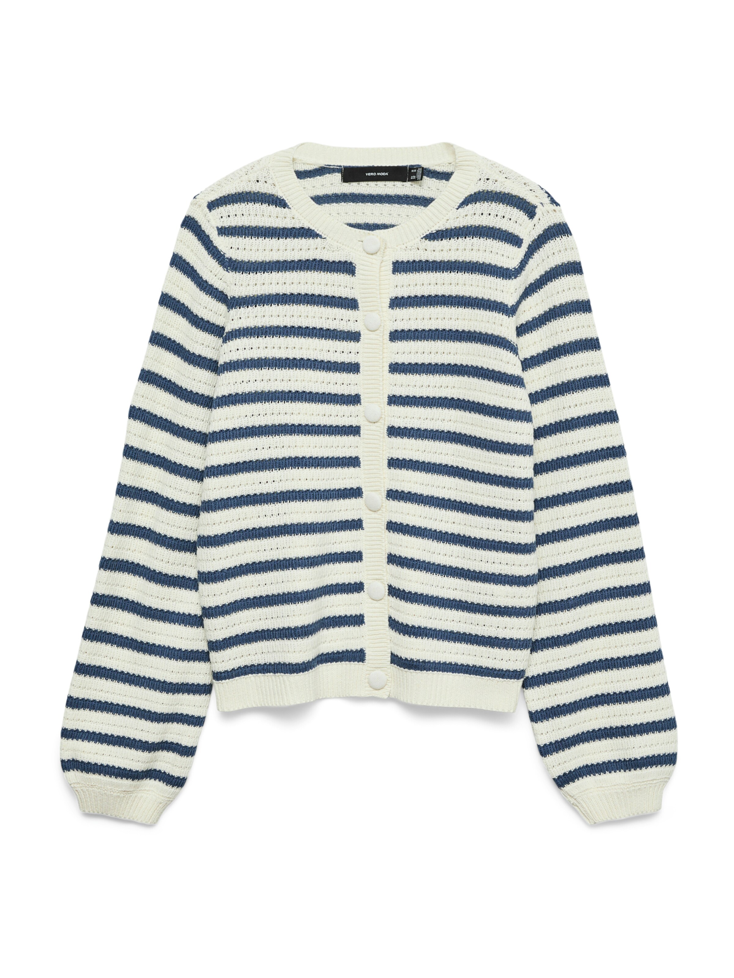 VERO MODA Knit cardigan 'VMGORGEOUS' in Beige: front