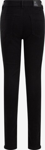 WE Fashion Skinny Jeggings in Schwarz