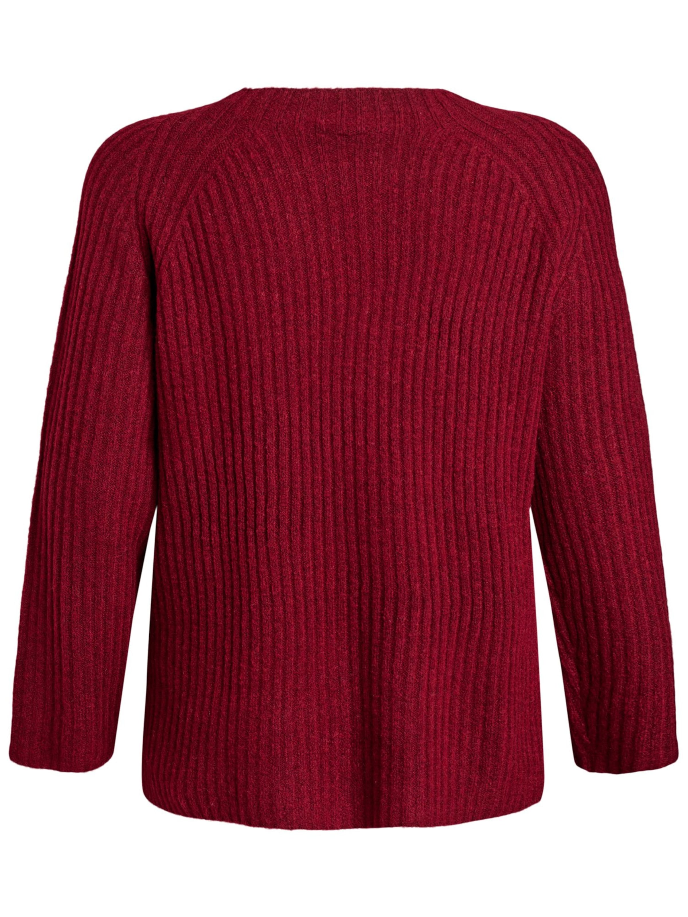 Zizzi Sweater 'Cacomfy' in Red