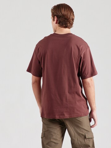VANS Shirt in Bruin: terug