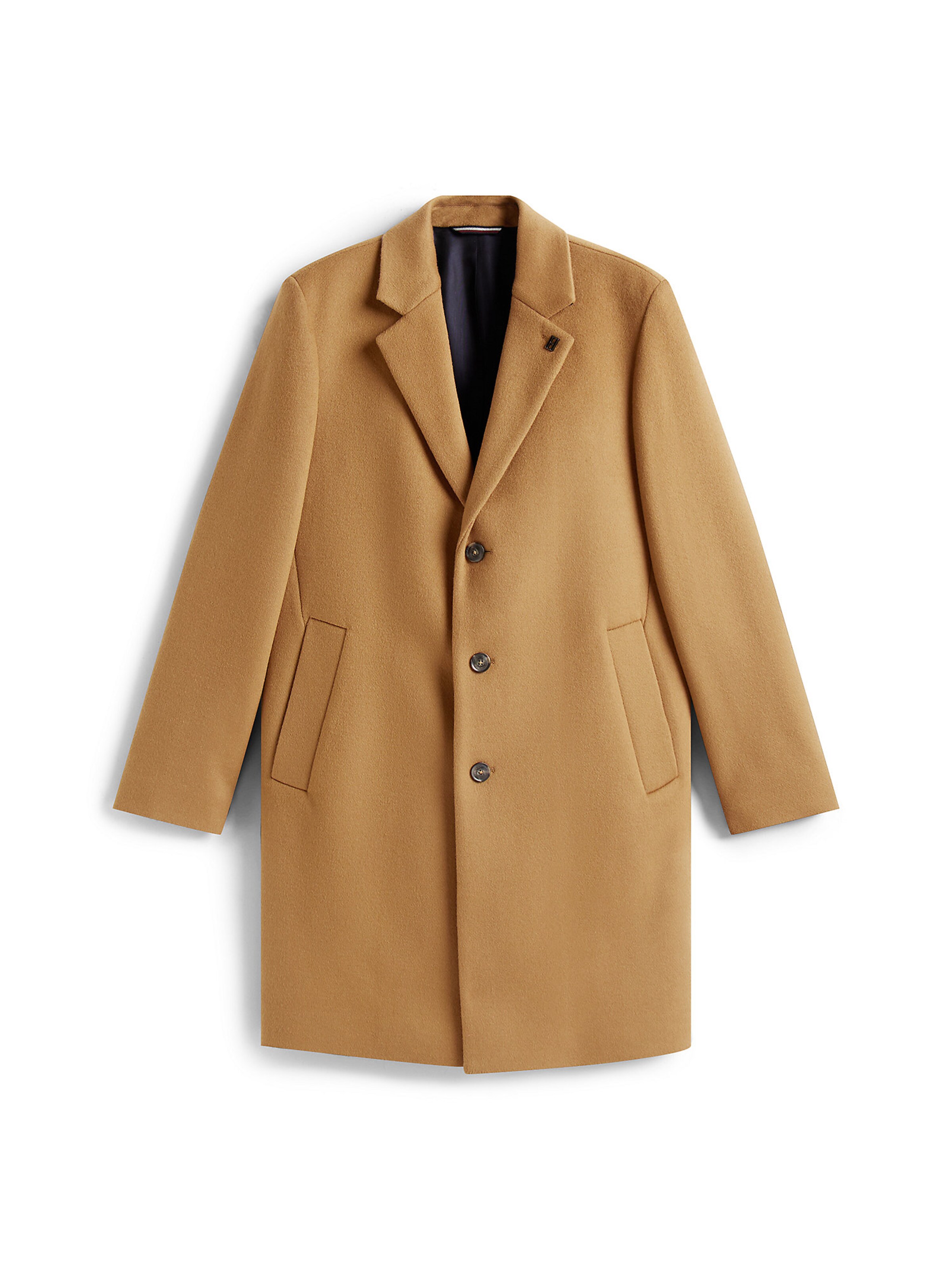 TOMMY HILFIGER Between-seasons coat in Brown: front