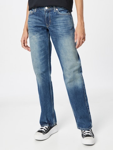 WEEKDAY Regular Jeans 'Arrow' in Blauw: voorkant