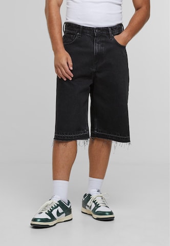 2Y Studios Baggy Shorts 'Joran' in Schwarz: Vorderseite