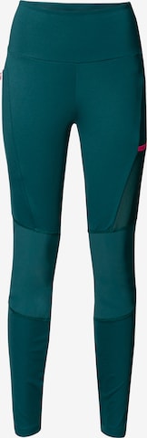VAUDE Skinny Outdoor Pants 'Scopi II' in Green: front