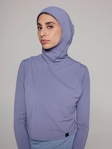 SIYA Swimwear Swimsuit 'Hijab' in Blue: front