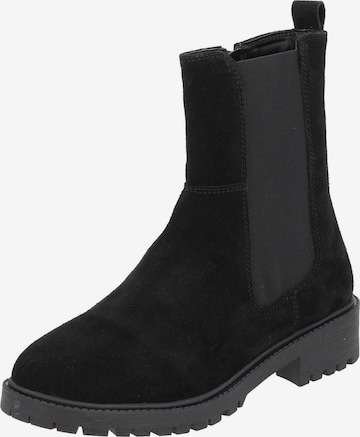 Palado Chelsea boots 'Raque' in Zwart: voorkant