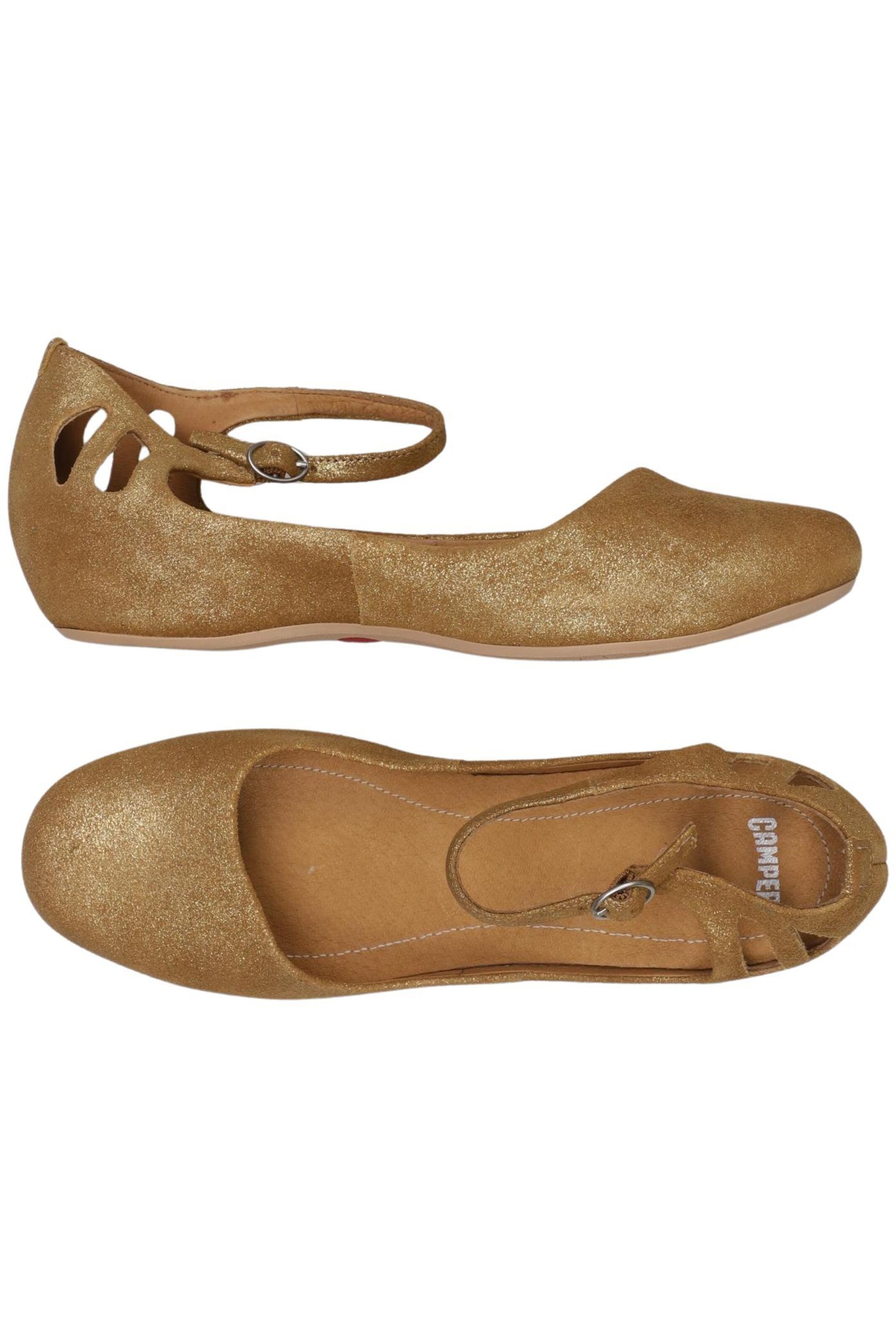 CAMPER Flats & Loafers in 39 in Gold: front