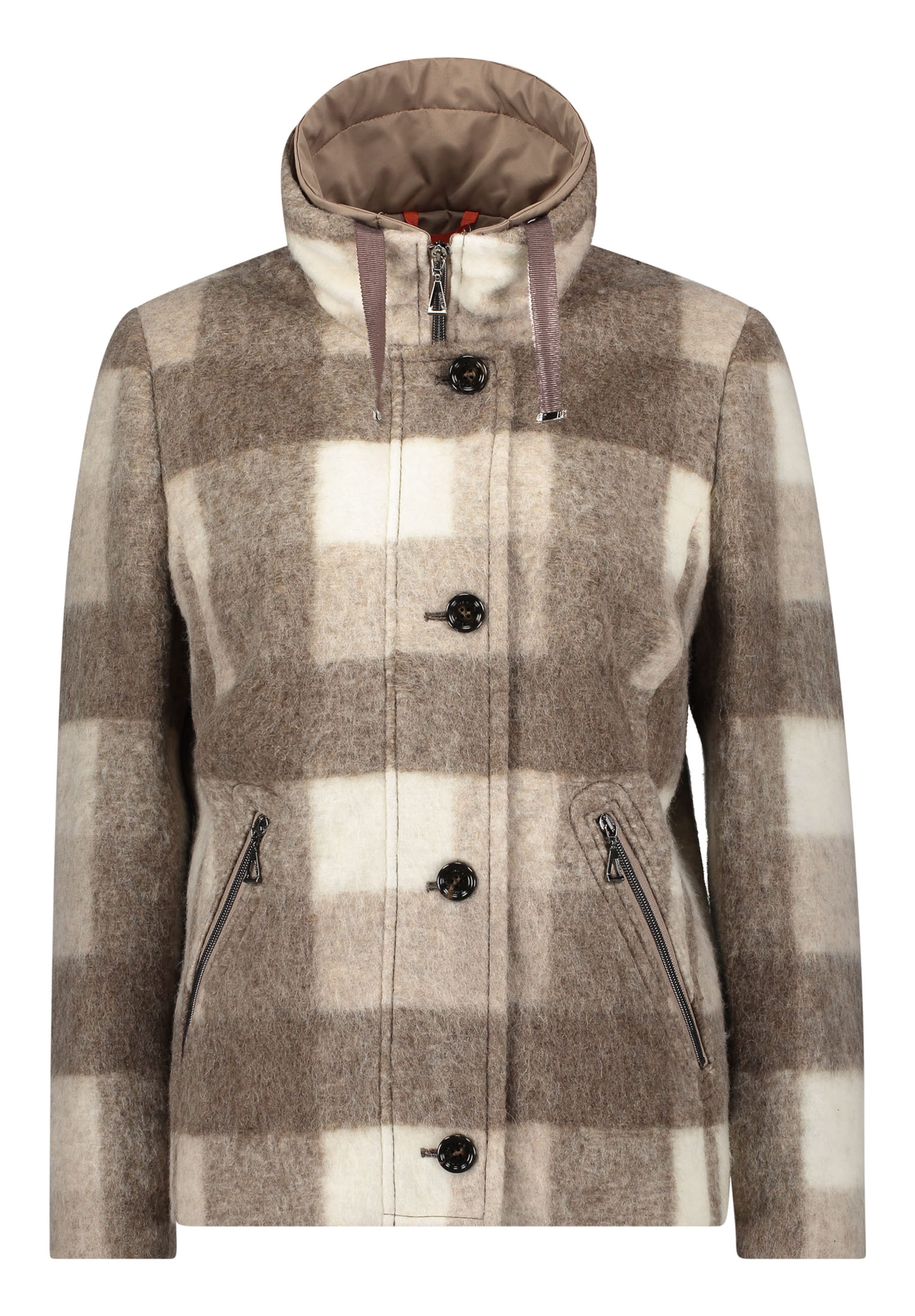 balta Amber & June Demisezoninė striukė: priekis