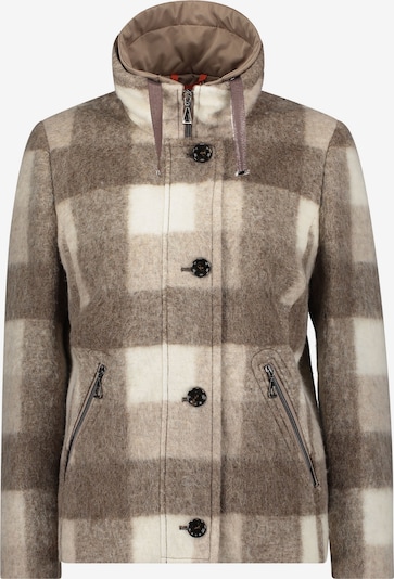 Amber & June Prijelazna jakna u taupe siva / boja blata / bež siva / bijela, Pregled proizvoda