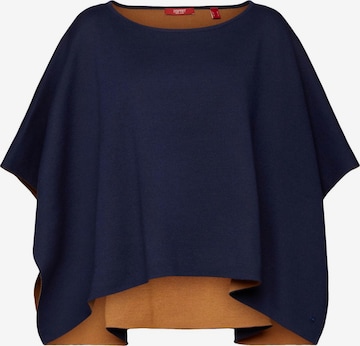 ESPRIT Poncho in Blau: predná strana