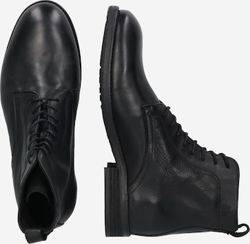Hudson London Šněrovací boty 'CEDAR' – černá