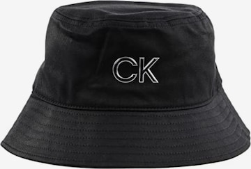 Calvin Klein - Chapéu em preto: frente