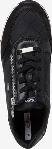 s.Oliver Sneakers laag in Zwart