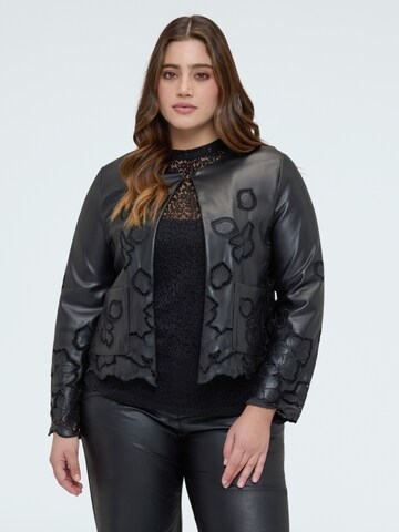 Fiorella Rubino Übergangsjacke‌‌ in Schwarz: Vorderseite