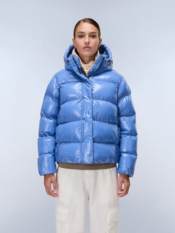 NAPAPIJRI - Casaco de inverno 'A-Glane' em azul: frente