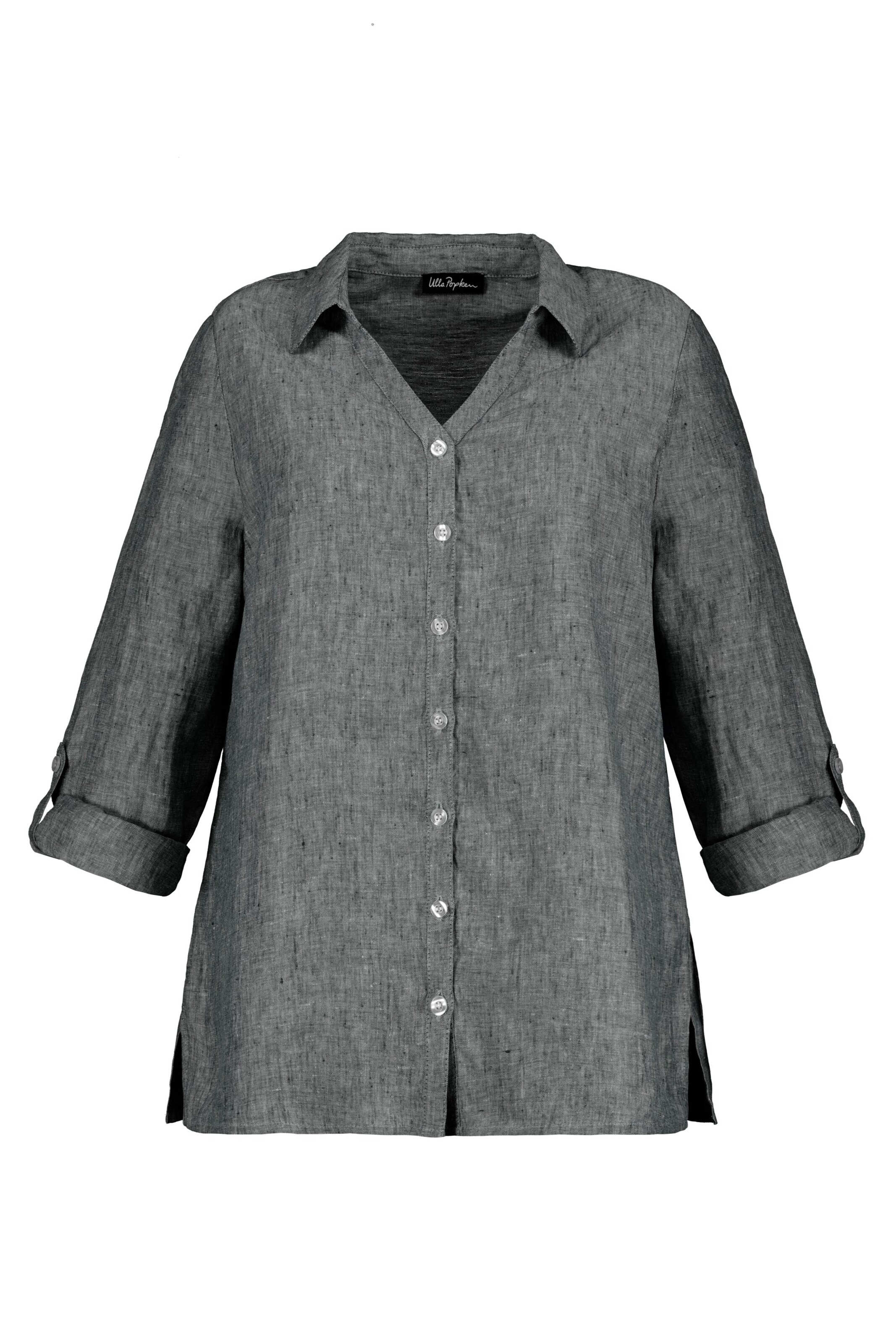 Ulla Popken Bluse in Grau