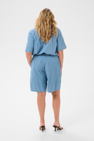KAFFE CURVE Loosefit Broek 'KCJada' in Blauw