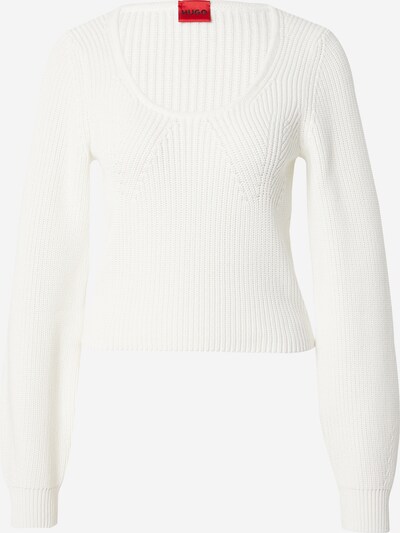 HUGO Пуловер 'Sormsety' в мръсно бяло, Преглед на продукта