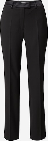 s.Oliver BLACK LABEL - regular Pantalón en negro: frente