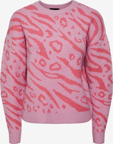 PIECES Pullover 'JEO' in Pink: predná strana