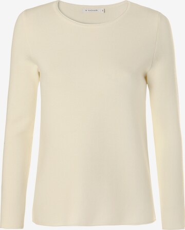 TATUUM Pullover 'WIKO' in Beige: predná strana