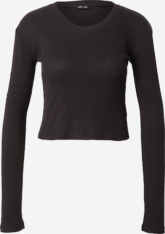 T-shirt Nasty Gal en noir : devant