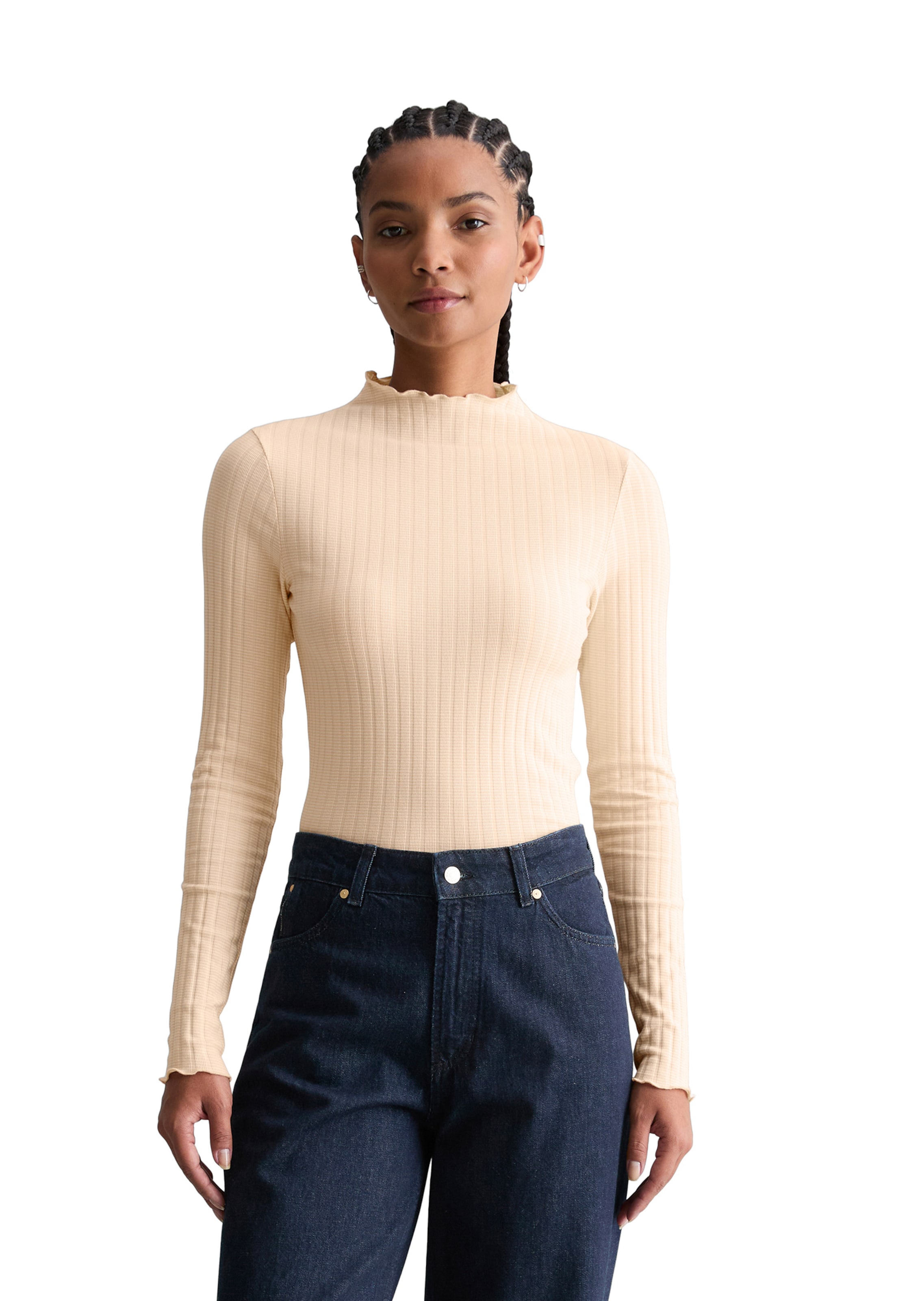 Marc O'Polo DENIM Shirt in Orange: front