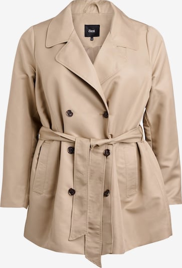Demisezoninis paltas 'Caselin' iš Zizzi, spalva – smėlio spalva, Prekių apžvalga