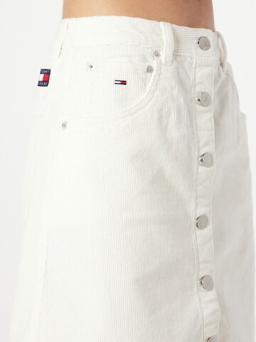Tommy Jeans Spódnica w kolorze biały
