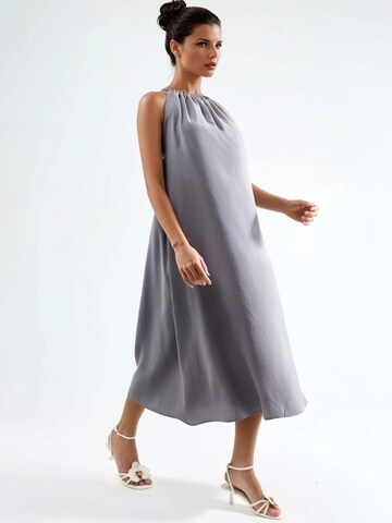 Busem Dress in Grey