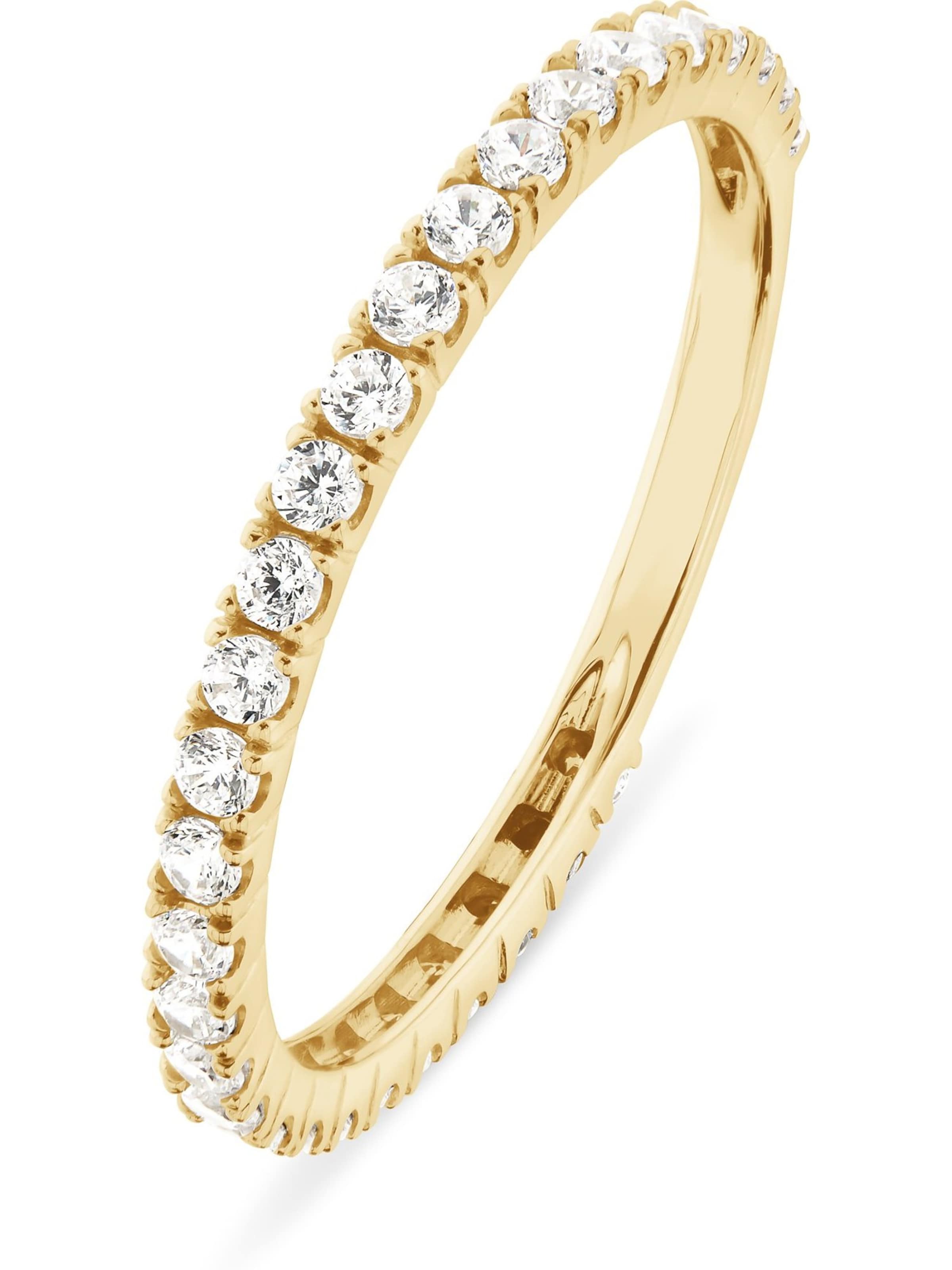 CHRIST Ring in Gold: Vorderseite