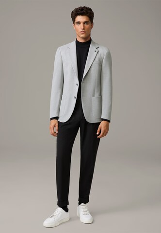 STRELLSON Slim fit Blazer ' Arndt ' in Silver