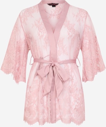 Robe de chambre 'Isabella' Hunkemöller en rose : devant