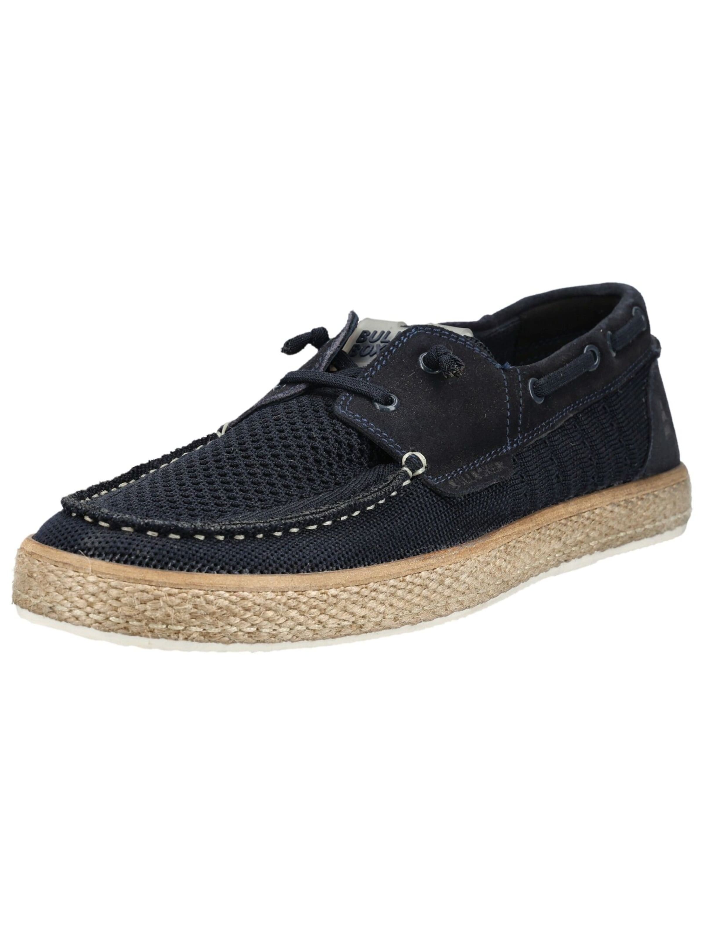 Mocassino di BULLBOXER in blu: frontale