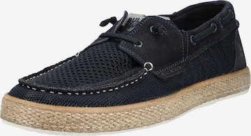 Mocassin BULLBOXER en bleu : devant